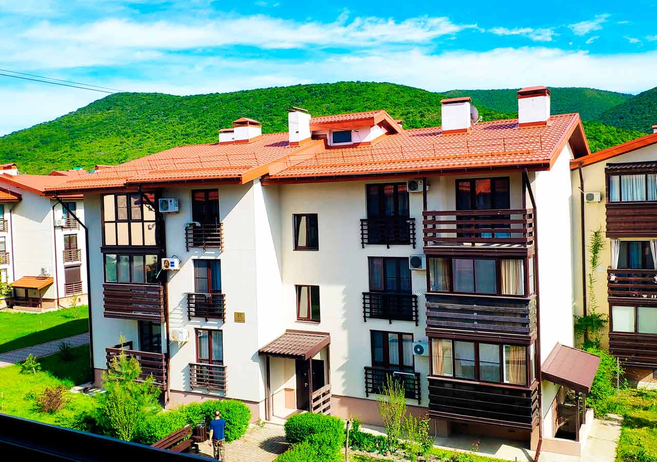 резиденция утриш вид из квартиры